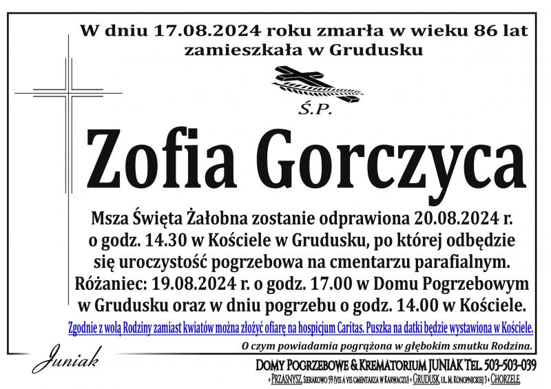 Zofia Gorczyca