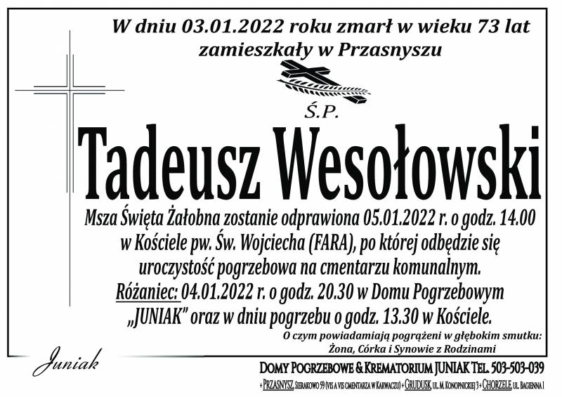 Tadeusz Wesołowski