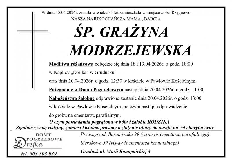 Grażyna Modrzejewska