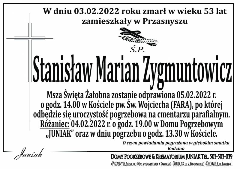 Stanisław Marian Zygmuntowicz