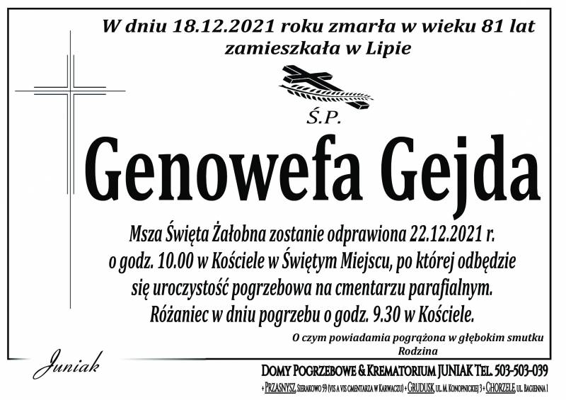 Genowefa Gejda