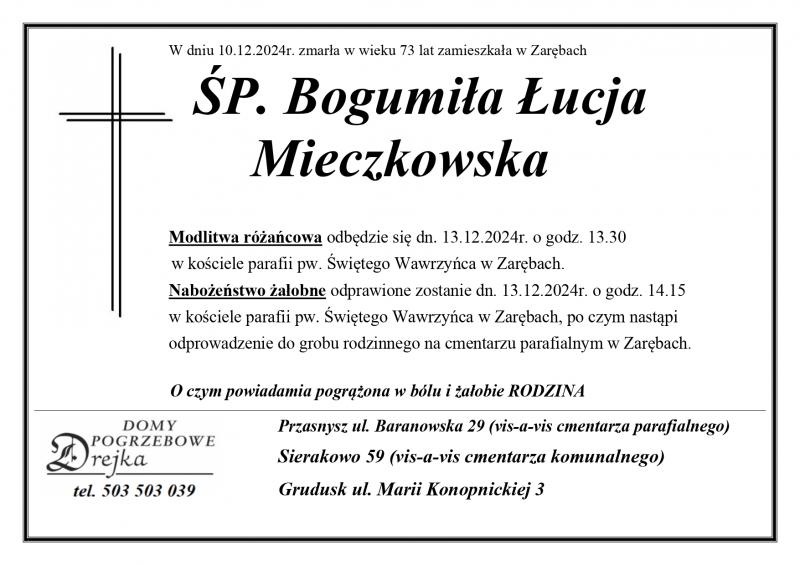Bogumiła Łucja Miecznikowska