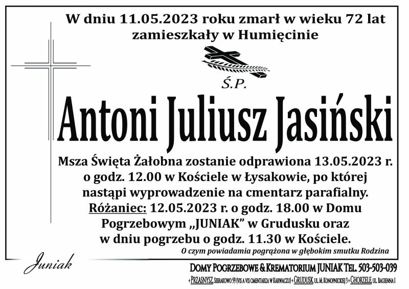Antoni Juliusz Jasiński