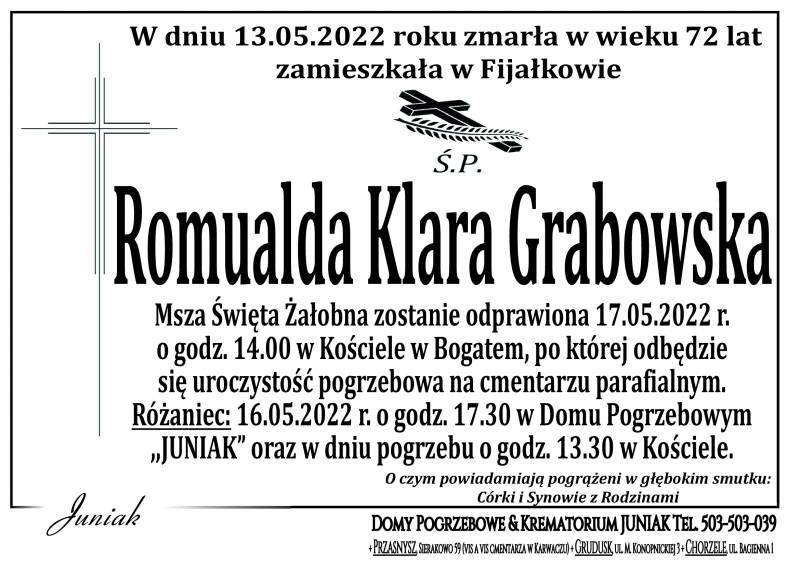Romualda Klara Grabowska