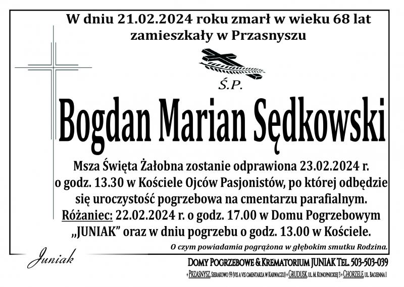 Bogdan Marian Sędkowski