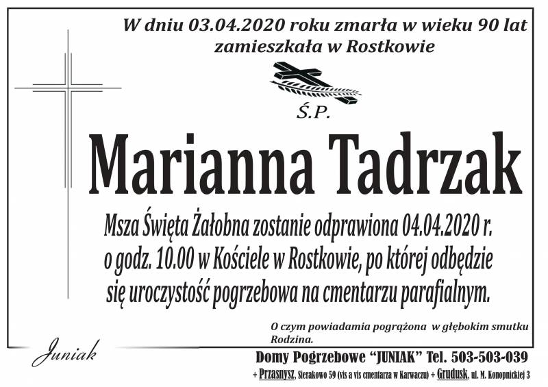 Marianna  Tadrzak