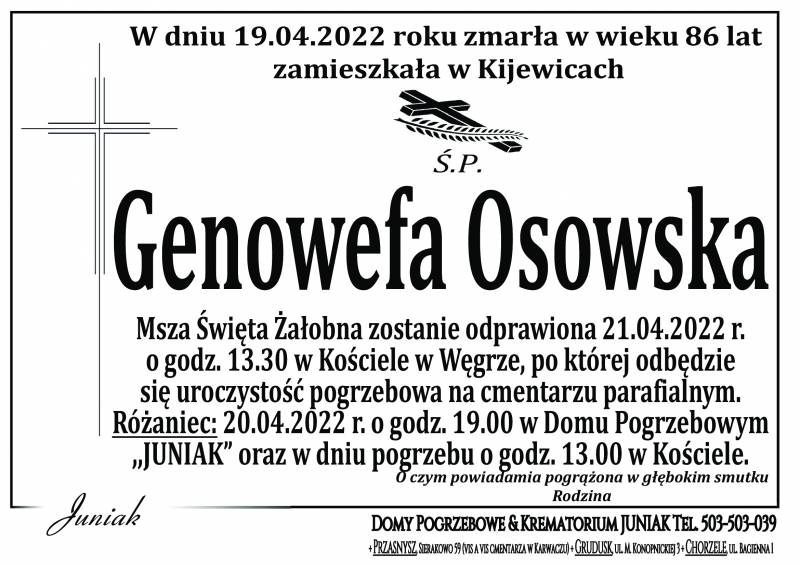 Genowefa Osowska