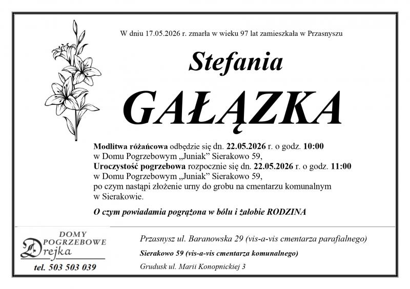Stefania Gałązka