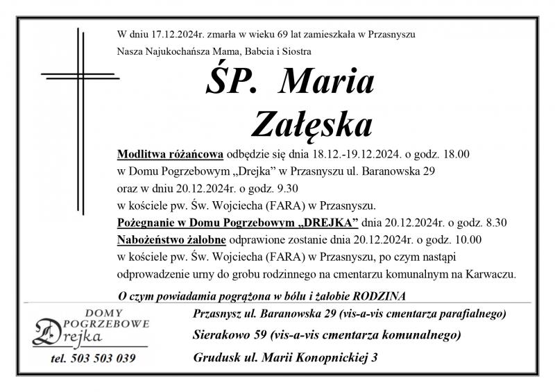 Maria Załęska