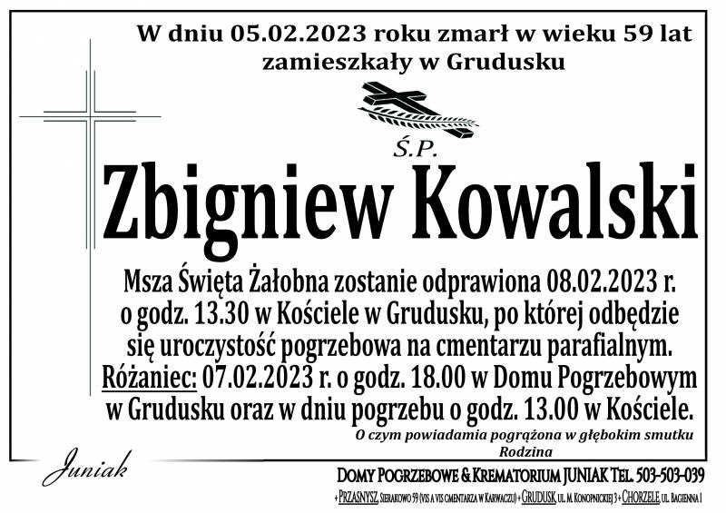 Zbigniew Kowalski