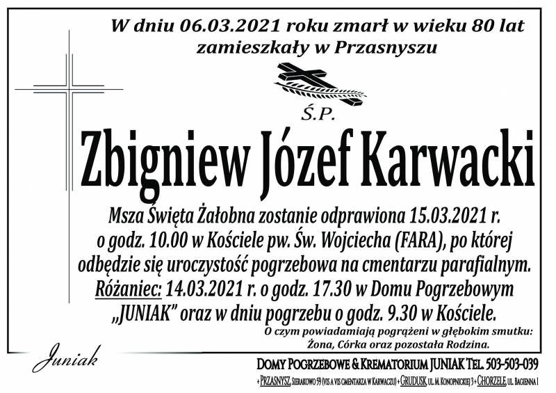 Zbigniew Józef Karwacki