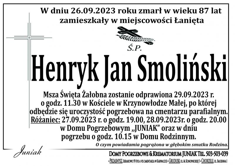 Henryk Jan Smoliński