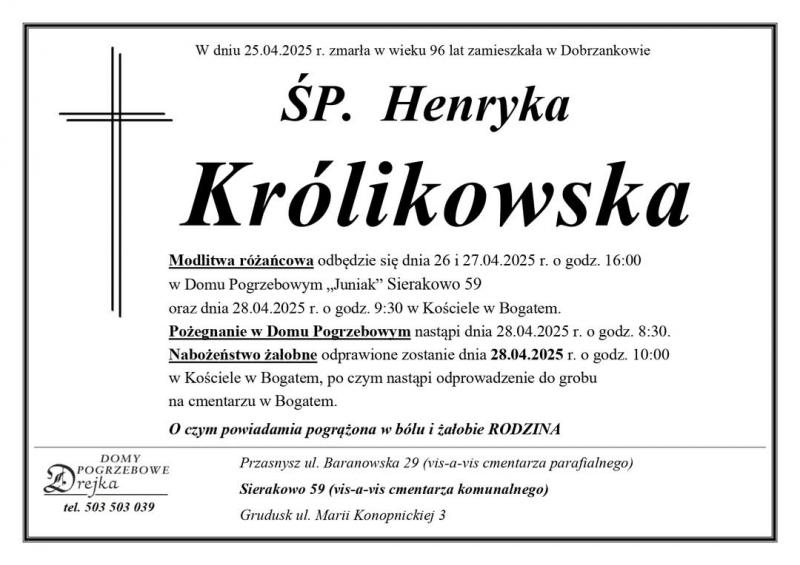 Henryka  Królikowska 