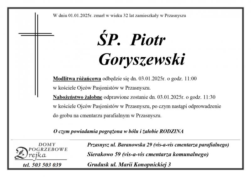 Piotr Goryszewski