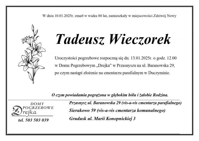 Tadeusz Wieczorek