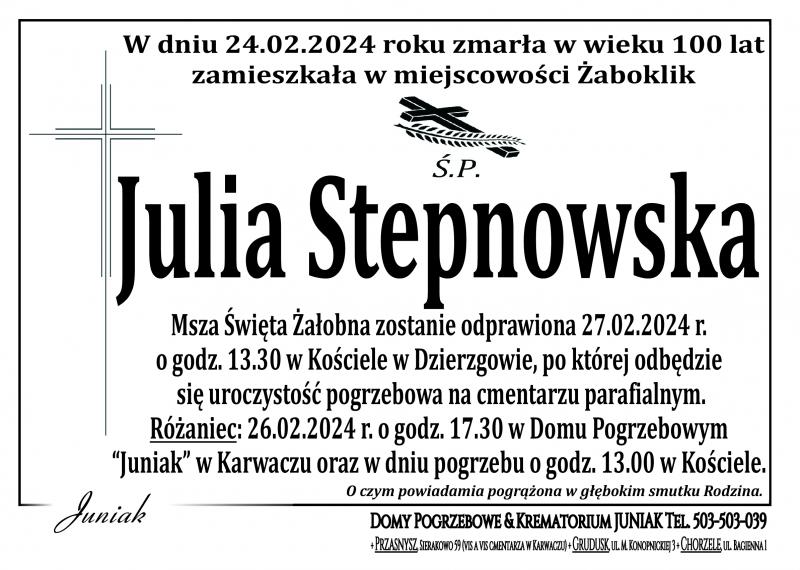Julia Stepnowska