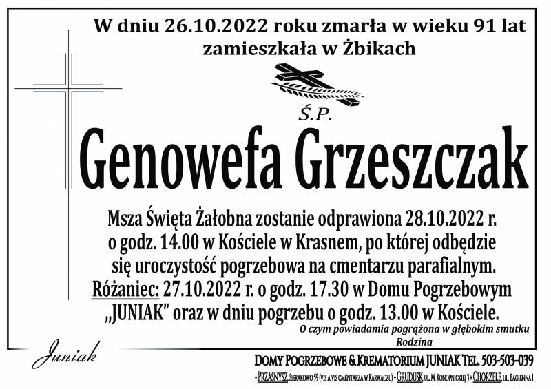 Genowefa Grzeszczak