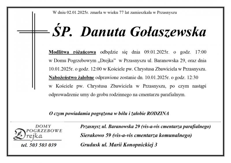 Danuta Gołaszewska