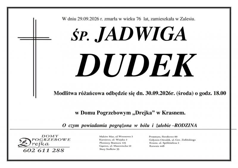 Jadwiga Dudek