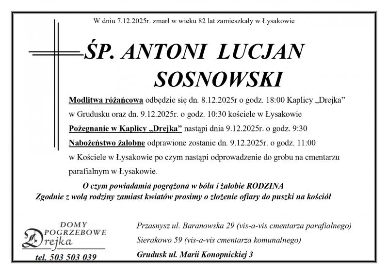 Antoni Lucjan Sosnowski