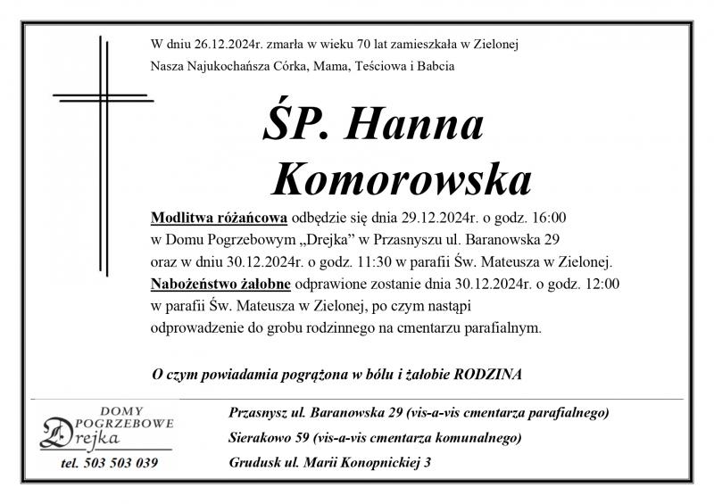 Hanna Komorowska