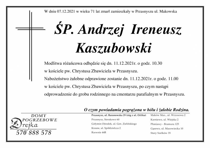 Andrzej Ireneusz Kaszubowski