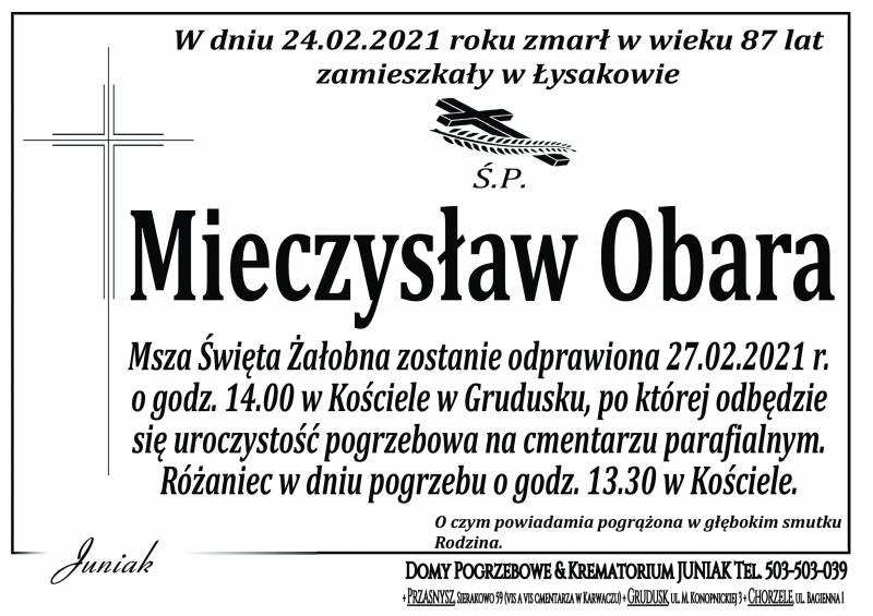 Mieczysław Obara