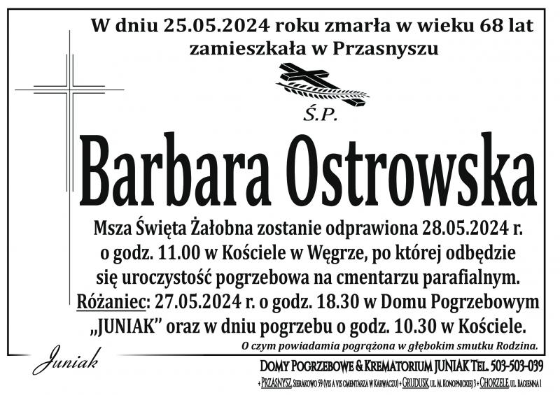 Barbara Ostrowska