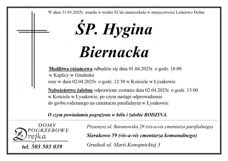 Hygina Biernacka