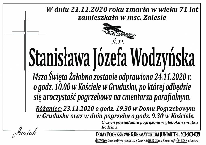 Stanisława Józefa Wodzyńska