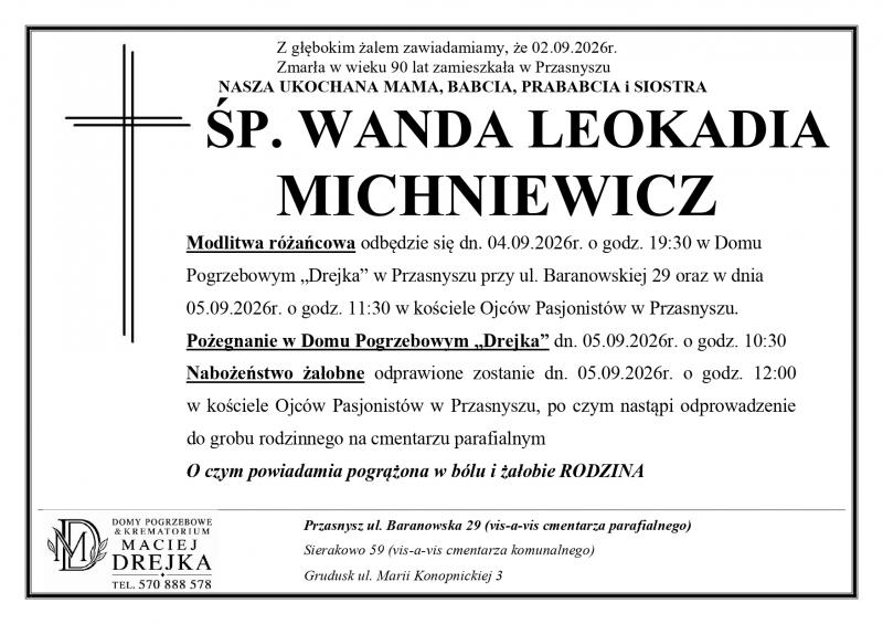 Wanda Leokadia Michniewicz