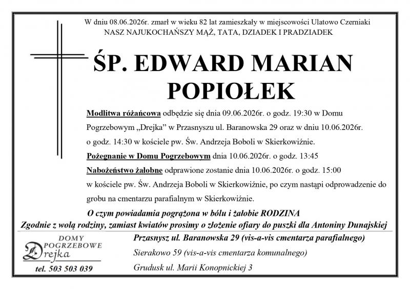 Edward Marian Popiołek