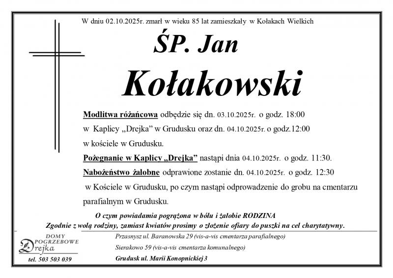Jan Kołakowski