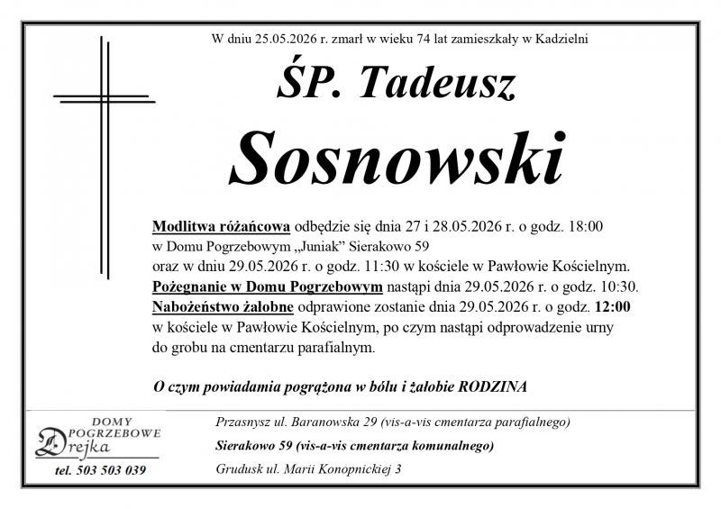 Tadeusz Sosnowski
