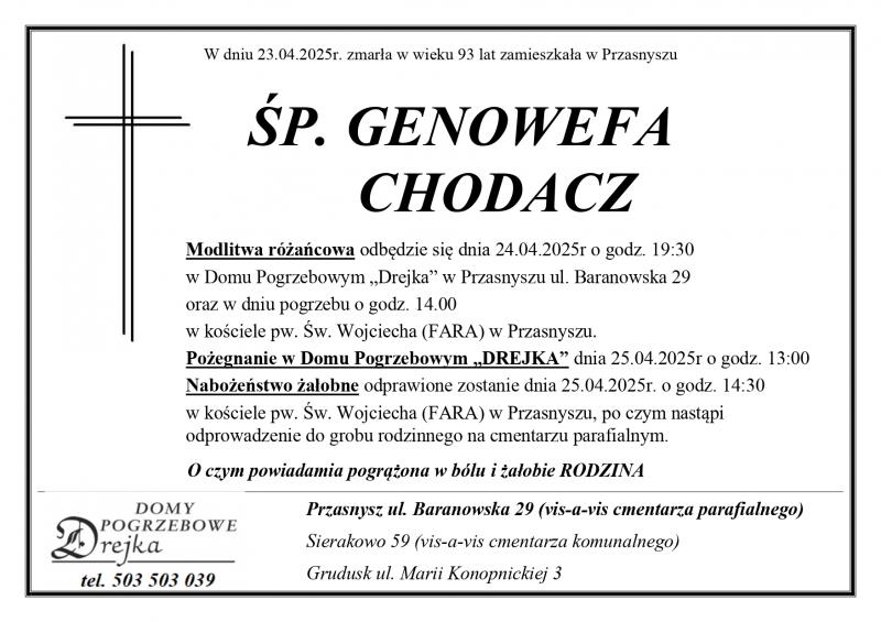 Genowefa Chodacz