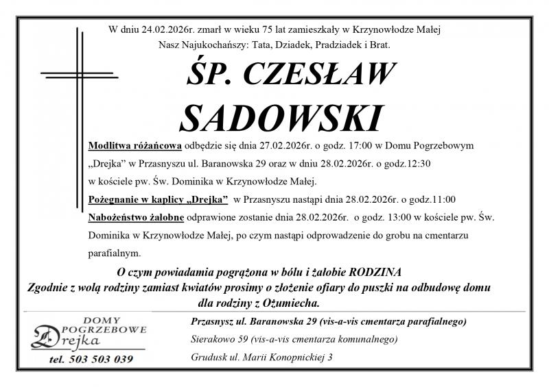 Czesław Sadowski