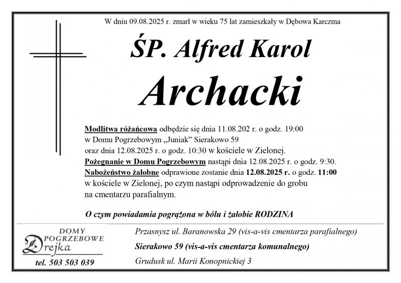 Alfred Karol Archacki