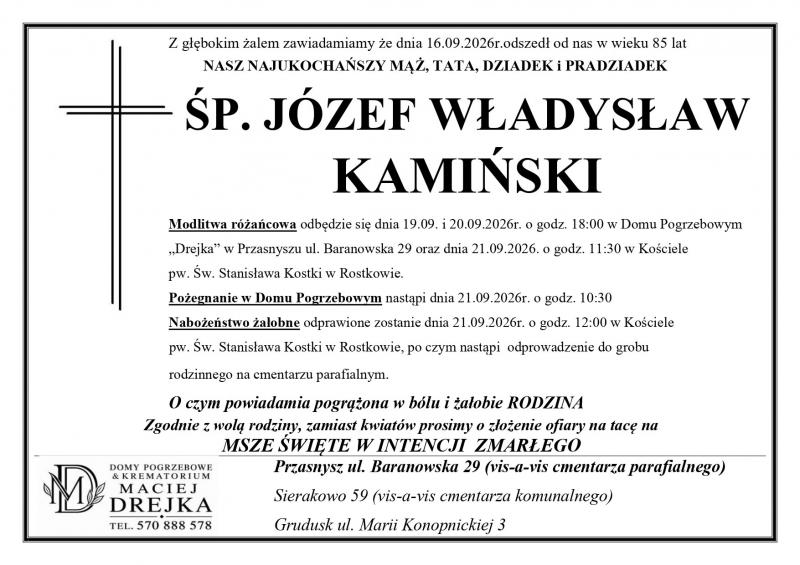 Józef Władysław Kamiński