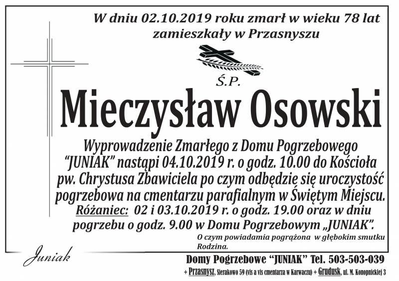 Mieczysław Osowski