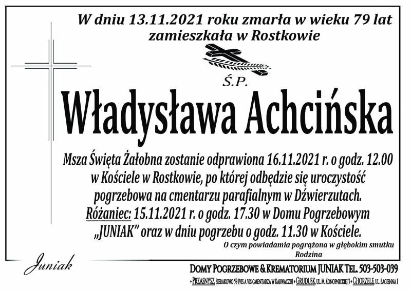 Władysława Achcińska
