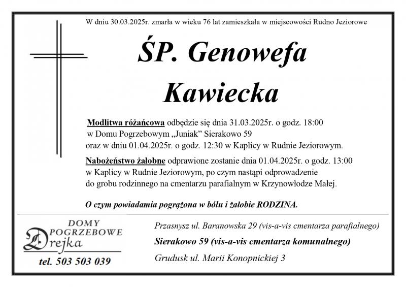 Genowefa Kawiecka