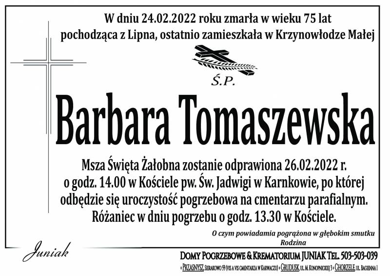 Barbara Tomaszewska
