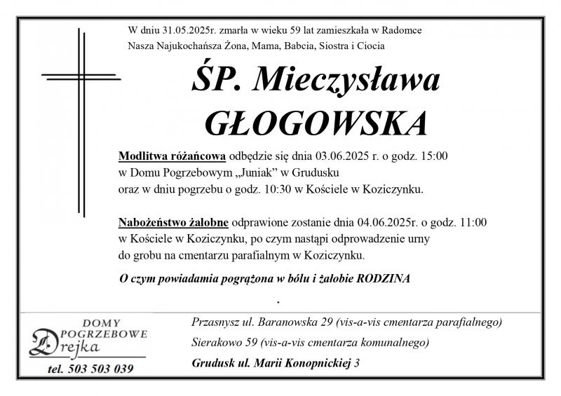 Mieczysława Głogowska