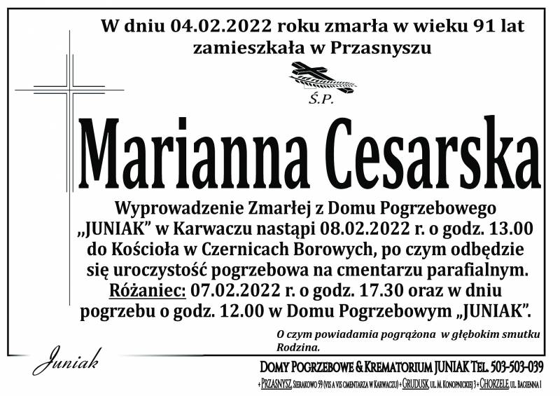 Marianna  Cesarska