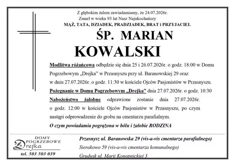 Marian Kowalski