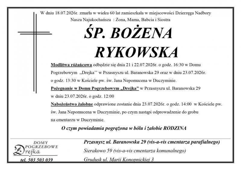 Bożena Rykowska