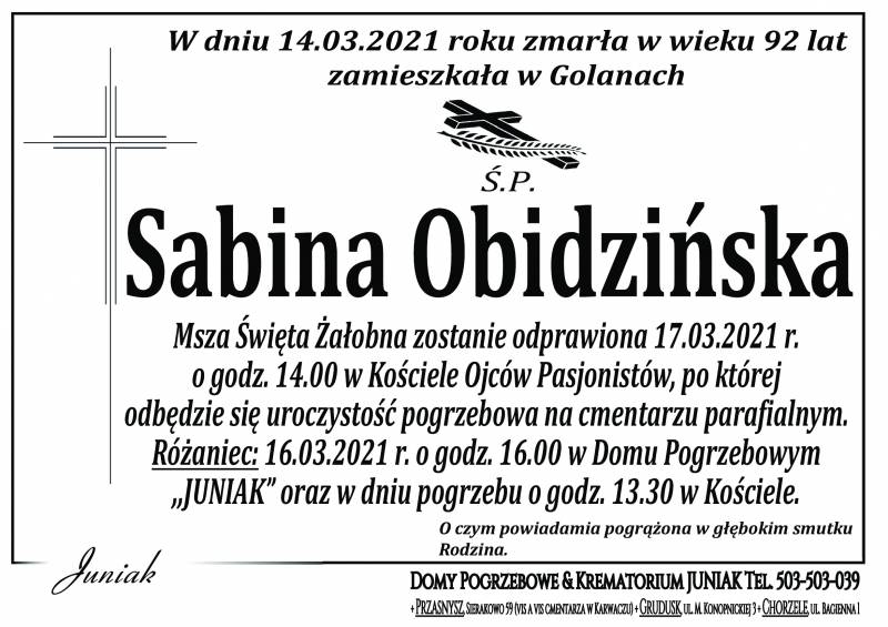 Sabina Obidzińska