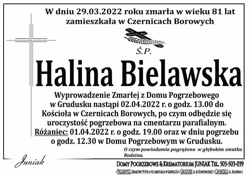 Halina  Bielawska