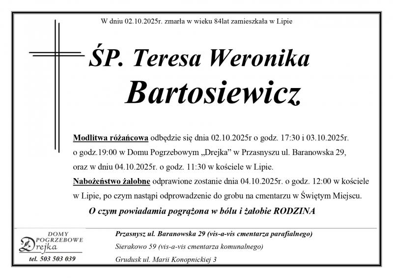 Teresa Weronika Bartosiewicz
