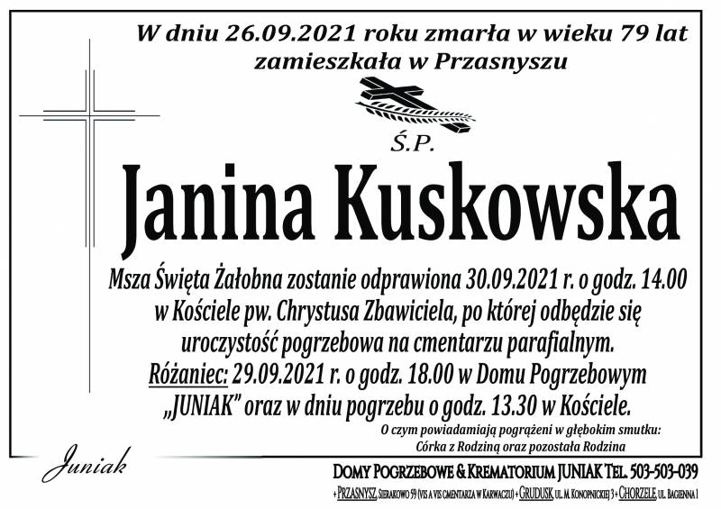 Janina Kuskowska